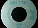 45RPM PSYCHEDELIC ROCK OWL AXIS LTD 2372