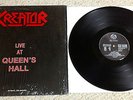 KREATOR Live At Queen's Hall LP 1987 IN SHRINK UK Import THRASH Metal SODOM