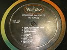 ORIGINAL Rare Vtg INTRODUCING THE BEATLES lp VEE-JAY Red Oval MONO Deep Groove