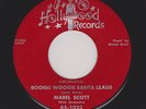 Classic '54 Rockin' R&B Xmas MABEL SCOTT Boogie Woogie Santa Claus M- HEAR BOTH
