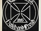 ? IRON CROSS - Hated & Proud // o-r-i-g-i-n-a-l Skinflint #02 // DC Oi 1983 ?