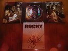 SYLVESTER  STALLONE ROCKY l'intégrale 1 à 5 AVEC AUTOGRAPHE signé au GRAND REX 