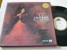 VERDI LA TRAVIATA - DE LOS ANGELES - ORIGINAL ASD 359 W/GOLD  3LP BOX  ED1
