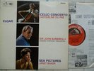 EMI ASD 655 1st Ed. Elgar: Cello Concerto. Du Pre. Sea Pictures. Janet Baker.