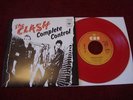 THE CLASH - COMPLETE CONTROL  - GERMAN PIC , Ltd  RED  WAX  -  RARE