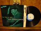 Lou Donaldson   The Time Is Right  BN4025 Mono 47w63rd NYC DG Ear RVG VG++