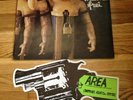 AREA ARBEIT MACHT FREI ORIGINAL 1973 ITALY CRAMPS LP w/ Rare GUN INSERT