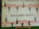 RUGGIERO RICCI 24 caprices LP 1960 DECCA SXL 2194 Wbg Ed1 UK SUPER RARE