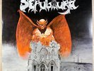 SEPULTURA Bestial Devastation OVERDOSE Orig. Brazil Split LP MINT