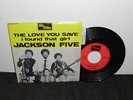 JACKSON FIVE (michael jackson ) THE LOVE YOU SAVE  RARE FRENCH PS tamla motown
