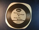 The BEATLES cardboard flexi-disc 33 rpm SEASONS GREETINGS 1964   VG one-sided