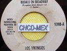 OBSCURE FUNKY BOOGALOO 45 COSTA RICA ?LOS VIKINGOS? RARE LATIN INDICA PROMO ???