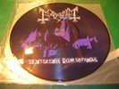 MAYHEM    de mysteriis dom sathanas   LP    PIC DISC   burzum