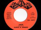Latin Psych Rock 45 SAINTS & SINNERS Amor on Ramiro HEAR Fuzz Guitar