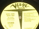 vinyl record, Velvet Underground dj copy White Light/White Heat