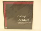 90s Classical CARL ORFF die kluge German Analogue Edition Phonix Vinyl LP New