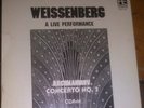 ALEXIS WEISSENBERG pf RACHMANINOV Conc.3 OZAWA Live Perf SEALED Ltd.Ed Vinyl LP