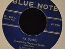 Ike Quebec Blue Note 45 1804 Mardi Gras and Everything Happens to me