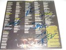 IRON MAIDEN - POWERSLAVE - LP INNER SLEEVE (SIGNED)