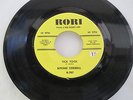 Rockabilly 45 Ritchie Cordell - Tick Tock b/w Please Don't Tell Her Rori R-7014