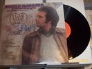 Merle Haggard and the Strangers, I love Dixie blues (signed)