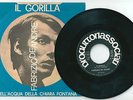 FABRIZIO DE ANDRE':IL GORILLA+NELL'ACQUA DELLA CHIARA FONT(BB 3206 & PA/NP 3206)