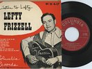 Rare Country 45 2 EP & Picture Sleeve- Lefty Frizzell - Listen To Lefty -VG++