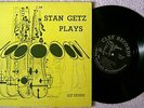 STAN GETZ - Stan Getz Plays, Original 1953 Clef 10