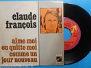 CLAUDE FRANCOIS SP BELGIQUE pochette  GRENEE 