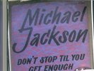 MICHAEL JACKSON  DON'T STOP   I2' SINGLE  (BELGUIM)