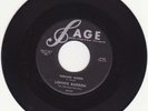 Lonnie Barron- Teenage Queen/Please Blue Heart-Rare 50's Rockabilly 45- Sage Lbl