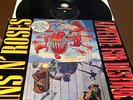 GUNS N ROSES:APPETITE FOR DESTRUCTION,GEFFEN,BANNED COVER + STICKER,A1/B1