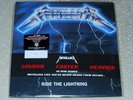 METALLICA Ride The Lightning BLUE vinyl SEALED 2 LP 45rpm limited 1000 copies