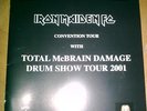IRON MAIDEN FAN CLUB CONVENTION BRAIN DAMMAGE TOUR PROGRAM