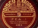 ORQUESTA FRANCISCO CANARO Odeon 4133 Fea... - Criollazo RARE Tango 78RPM