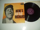HERE,S LITTLE RICHARD-ORIGINAL UK LONDON HAC 2055 LP WITH FLIPBACK SLEEVE