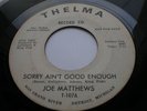 JOE MATTHEWS 
