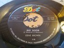 1958 ROCKABILLY ROCKER 45 GENE BROWN EDDIE COCHRAN on DOT ''BIG DOOR'' M-