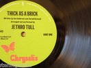 JETHRO TULL THICK AS A BRICK UK 1ST PRESS CHRYSALIS i PORKY PECKO TOP AUDIO COPY