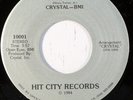 rare Modern Soul 45 CRYSTAL forever us HIT CITY Listen