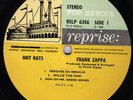 FRANK ZAPPA Hot Rats SCARCE Orig UK 69 LP SUPERB SOUND.