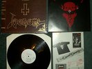 VENOM-At War With Satan LP 1st press,booklet and merch insert-METALLICA-PUNK-KBD