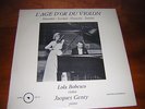 LOLA BOBESCO - GENTY - AGE D'OR DU VIOLIN -ALPHA DB 177 mint