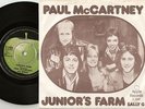 PAUL McCARTNEY AND WINGS JUNIOR`S FARM DANISH 45+PS 1974 THE BEATLES LINDA APPLE