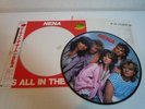 Nena It's All In The Game Picture Disc EPIC SONY 303P-686 Japan LP OBI