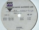 JOHN ROCCA iou RARE ACETATE MASTERPIECE DISCO ELECTRO 2 x 12