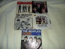 [5] BEATLE 45 RECORDS WITH PICTURE SLEEVES 