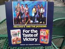 JACKSONS: For The Taste Of Victory (rare soul vinyl LP) 1985 Gatefold PROMO ONLY