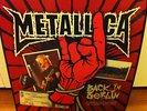 Metallica Back in Berlin 2003 rare blue vinyl live 2LP + Single