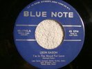 45- BLUE NOTE 1745-LEON EASON-I'M IN THE MOOD FOR LOVE-NM-ONLY ISSUE 